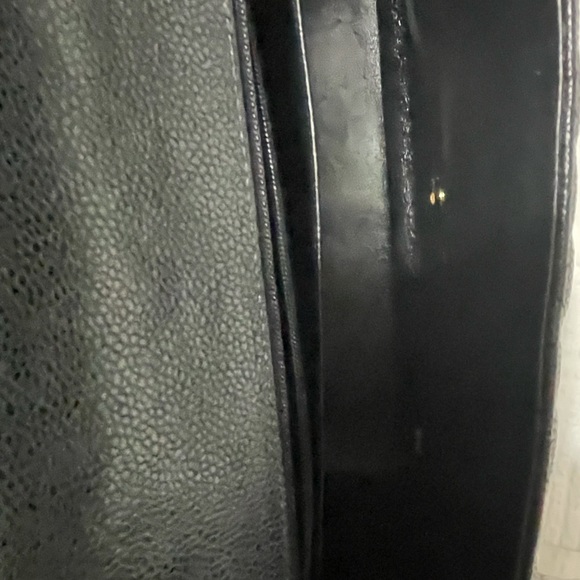 BLACK QUILTED CAVIAR NEW CLASSIC DOUBLE FLAP JUMBO - Picture 7 of 14